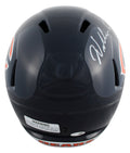 Bears William Perry Signed Full Size Speed Rep Helmet W/ Case JSA Witness