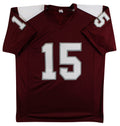 Mississippi State Dak Prescott Signed Maroon Pro Style Jersey BAS Witnessed