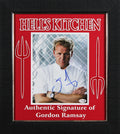 Gordon Ramsey Hell's Kitchen Authentic Signed 8x10 Framed Photo JSA #CJ41579