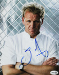 Gordon Ramsey Hell's Kitchen Authentic Signed 8x10 Framed Photo JSA #CJ41579