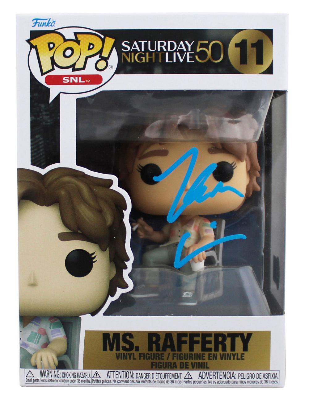 Kate McKinnon Saturday Night Live Signed #11 Funko Pop Vinyl Figure BAS #BU82590
