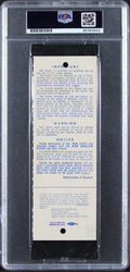 Athletics Reggie Jackson 1972 WS Game 3 Full Ticket Auto 10! PSA/DNA Slabbed