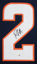 R.J. Harvey Authentic Signed Navy Procut Style Framed Jersey JSA Witness