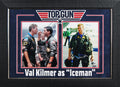 Val Kilmer Top Gun Authentic Signed 8x10 Framed Vertical Iceman Photo BAS