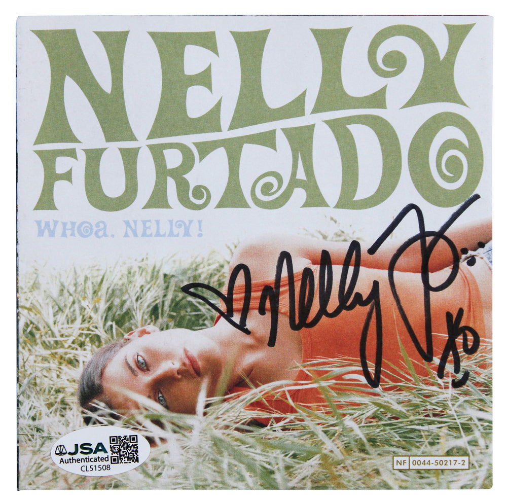 Nelly Furtado Authentic Signed Whoa, Nelly! CD Booklet JSA #CL51508