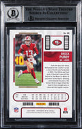 49ers Brock Purdy Signed 2022 Panini Contenders #68 RC Card Auto 10! BAS Slabbed
