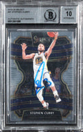 Warriors Stephen Curry Signed 2019 Select #91 Card Auto Grade 10! BAS Slabbed
