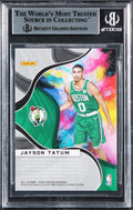 Celtics Jayson Tatum Signed 2017 Totally Certified #18 Rookie Card BAS Slabbed