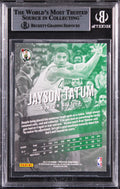 Celtics Jayson Tatum Authentic Signed 2017 Prestige #153 Rookie Card BAS Slabbed
