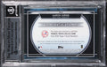 Yankees Aaron Judge Signed 2020 Topps Tribute Triple Relics #TTRAJ Card BAS Slab