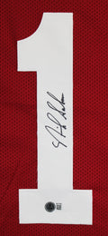 Alabama Nick Saban Authentic Signed Maroon Pro Style Jersey Autographed BAS