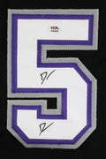 Jason Williams Authentic Signed Twice Black Pro Style Jersey PSA/DNA #AQ49083