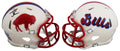 Bills James Cook Authentic Signed Retro Speed Mini Helmet W/ Case BAS Witnessed