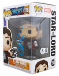 Chris Pratt Guardians of the Galaxy Signed #198 Funko Pop Figure BAS #BW46466