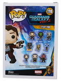 Chris Pratt Guardians of the Galaxy Signed #198 Funko Pop Figure BAS #BW46466
