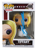 Jennifer Tilly Bride of Chucky Signed Tiffany #468 Funko Pop Vinyl Figure BAS