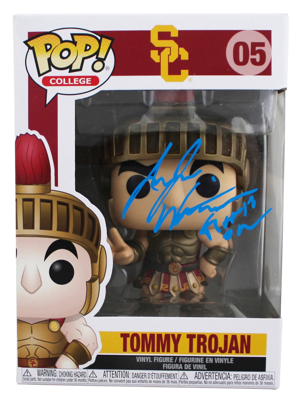 USC JuJu Watkins "Fight On" Signed #05 Funko Pop Vinyl Figure JSA #AL25685