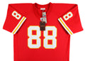 Chiefs Tony Gonzalez "HOF 19" Authentic Signed Red M&N Jersey BAS Witnessed