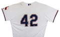 Rougned Odor Game Used Jackie Robinson Day White Majestic Flexbase Jersey MLB