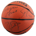 1992-93 Bulls (10) Jordan, Pippen +8 Signed Spalding I/O Basketball BAS #AE64472