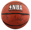 1992-93 Bulls (10) Jordan, Pippen +8 Signed Spalding I/O Basketball BAS #AE64472
