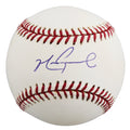 D-Backs Mark Grace Authentic Signed 2001 World Series Logo Baseball W/ Case BAS