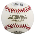 D-Backs Mark Grace Authentic Signed 2001 World Series Logo Baseball W/ Case BAS