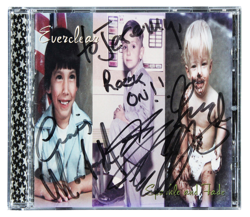 Everclear (3) Alexakis, Montoya & Eklund Signed CD Booklet w/ Disk JSA #CL51512