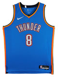 Thunder Jalen Williams Signed Blue Nike Icon Finals Edition Swingman Jersey JSA