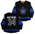 Maple Leafs Auston Matthews Authentic Signed Black Fanatics Jersey Fanatics