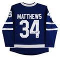 Maple Leafs Auston Matthews Signed Blue Fanatics Breakaway Jersey Fanatics