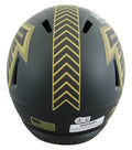 Falcons Julio Jones Signed STS IV Full Size Speed Rep Helmet W/ Case BAS Witness