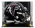 Falcons Julio Jones Signed 2003-19 TB F/S Speed Proline Helmet W/ Case BAS Wit