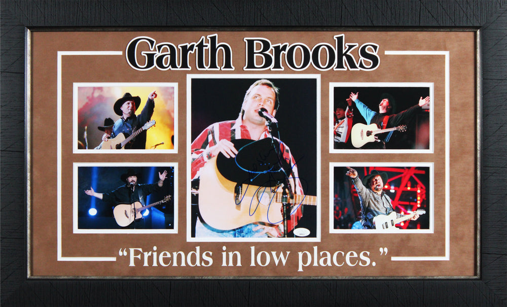 Garth Brooks Authentic Signed 8x10 Framed Photo Autographed JSA #CD80625