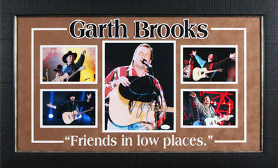 Garth Brooks Authentic Signed 8x10 Framed Photo Autographed JSA #CD80625