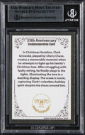 Chevy Chase Christmas Vacation Signed Father Christmas Custom Card BAS Slabbed