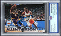 76ers Allen Iverson 1999 Fleer Tradition #123 Card Autographed PSA/DNA Slabbed