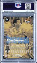 76ers Allen Iverson 1997 SkyBox Premium #100 Card Autographed PSA/DNA Slabbed