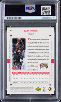 76ers Allen Iverson 1998 SP Authentic #64 Card Autographed PSA/DNA Slabbed