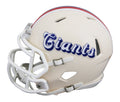 Giants Abdul Carter Signed Retro Speed Mini Helmet W/ Case BAS Witnessed