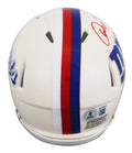 Giants Abdul Carter Authentic Signed Retro Speed Mini Helmet BAS Witnessed