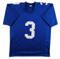 Abdul Carter Authentic Signed Blue Pro Style Jersey Autographed BAS Witnessed 2