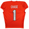 Ja'Marr Chase Authentic Signed Orange Procut Style Jersey Autographed BAS