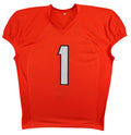 Ja'Marr Chase Authentic Signed Orange Procut Style Jersey Autographed BAS