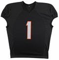 Ja'Marr Chase Authentic Signed Black Procut Style Jersey Autographed BAS