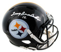 Steelers Terry Bradshaw Authentic Signed Full Size Speed Rep Helmet BAS Witness