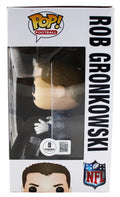 Patriots Rob Gronkowski Signed Patriots #56 Funko Pop Vinyl Figure BAS #BQ56273