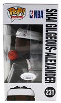 Thunder Shai Gilgeous-Alexander Signed OKC #231 Funko Pop Figure JSA #CE80228