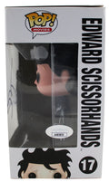 Johnny Depp Signed Edward Scissorhands #17 Funko Pop Vinyl Figure JSA #AH85870