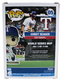 Rangers Corey Seager Signed Texas Rangers #05 Funko Pop Figure JSA #CD80414